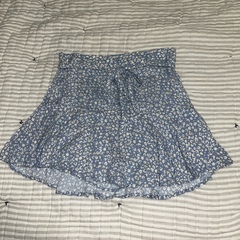 Blue skort